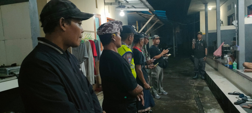 Pemerintah Desa Selanbawak Melaksanakan Giat pendataan dan sidak penduduk pendatang di Banjar Pekilen